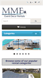 Mobile Screenshot of eventdecorrentals.com